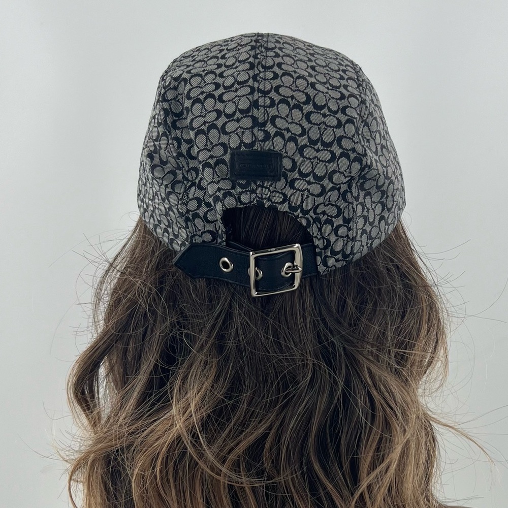 Coach Mini Signature Logo Baseball Hat - Picture 3 of 12
